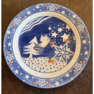 Mr. Snowman by Noritake 4 Luncheon Plates